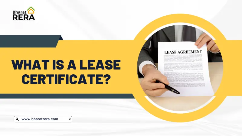 What is a lease certificate